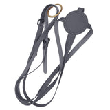 Garden Home Portable Plant Hanger Patio Faux Leather Hanging Basket Flexible Indoor Outdoor Adjustable Length Wall Decoration
