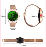 Hot sales woman Smart Watch With Bluetooth Calls 2021 New female Smartwatch Blood Pressure Monitor For Android ios smartphones
