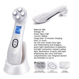 VIP Link 5 in 1 RF Radio Frequency Facial Beauty Device Mesotherapy Electroporation Face Lifting Device Skin Rejuvenation