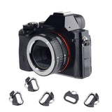 5pcs Replacement Alloy Split Ring Triangle Rings Hook Strap Triangle Rings For Camera Shoulder Strap