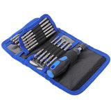 24 in 1 Extended Screwdriver Bit Set CR-V 1/4" Multi-function Phillips Hex Torx Electric Screwdriver With Self-locking Handle