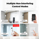 Tuya WiFi RF433 Remotes Control Curtain Switch Module Intelligent Home Switch Device Sharing Timing Function Intelligent Linkage