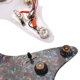 3-layers Pickguard HH02 with Back Cover Accessory Kit for Single Pickup Guitar