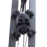 Composite Pulley Bow Skull Shock Absorber Bow Piece Shock Absorber Silencer Rubber Bow And Arrow Archery Shooting Accessories
