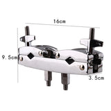 practical Metal Connecting Clamp Holder Bracket Percussion Drum Set For Drum Cymbal Parts Accessories Replacement Accessory