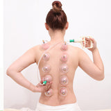12pcs Vacuum Cupping Set Massager Cans Suction cups Set Chinese Acupuncture Physical Therapy Therapy Suction Health Care Massaer