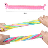 New TPR Flexible Glue Noodle Elastic Force Stress Reliever Toy Vent Antistress Hand Adult Squeeze Sensory Toys For Children Gift