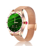Hot sales woman Smart Watch With Bluetooth Calls 2021 New female Smartwatch Blood Pressure Monitor For Android ios smartphones
