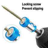 New Universal Magnetic Ring 1/4 Metal Screwdriver Bit Magnetic Ring 6.35mm Shank Anti-Corrosion Drill Bit Magnet Powerful Ring