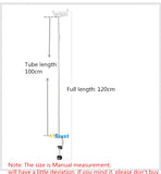 120cm Long Flexible Arm Tablet PC Stand Rotation Full Metal Lazy Bed Table Bracket 3.5-10.6inch Tablets Holder for iPad Air Mini