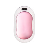 D0AD Portable Hand Warmer Mini USB Rechargeable Electric Heaters 2 in 1 Warmers for Outdoor Traveling Sports Hunting Camping