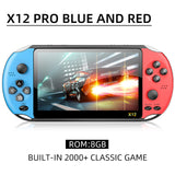 Powkiddy X12 Pro Video Game Retro Consoles Portatil Handheld Game Players 2000 Games 5.1 Inch Screen