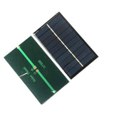 BUHESHUI 1.2W 5V  Solar Panel  Charger For 3.7V Battery 117*68MM Solar panel Cell Polycrystalline 5pcs/lot