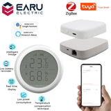 TUYA ZigBee Hub Wireless Temperature Humidity Sensor LED Screen Display Works With Smart Life Google Home Alexa Home Assistant