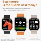 Smart Watch TD8 Ultra 49mm Case NFC Bluetooth Call Wireless Charge Fitness Tracket Series 8 Men Women Smartwatch
