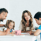 2 Pieces Square Timer Gravity Sensor Flip Timer, Kitchen Timer Child Timer Workout Timer Study Timer Game Timer for Time