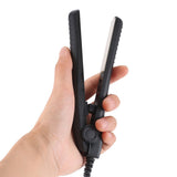 Mini Portable Electric Splint Flat Iron Ceramic Hair Curler &amp; Straightener Hair Perming Hair Styling Appliance Hair Crimper