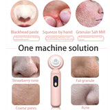 Visual Blackhead Removal Bulit In Dual LED Light Electric Acne Cleaner Nose Deep Cleansing Spots Pore Vacuum Skin Care Machine