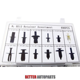 690 in 1 Auto Push Push Retainers Trim Clips Kit Set for Honda Chrysler Toyota