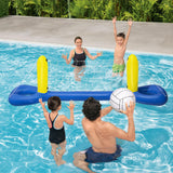 Iatable Volleyball Net Ball Set Floating Water Volleyball Game Water Entertainment Tool Adult Family Children Party Pool Game