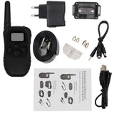 Dog Training Collar Waterproof Rechargeable 998DB Dog Training E-Collar 330M Remote with 3 Training Modes Static Vibration Beep