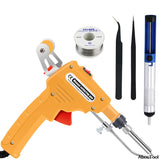 220V 60W Manual Soldering Gun Electric Gun Type Iron Automatic Soldering Machine External Heat Tin Iron Gun AbouTool Set