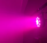 2pcs Wireless  Control LED 9x10 W +30W RGB 3in1 LED Par Light Wash Step Uplighting No Noise Remote Control Stage Light dj light