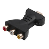 Mini HD to 3 RGB/RCA Video Audio Adapter Digital Signal AV 1080p Component Converter Accessories For HATV DVD TV TXTB1