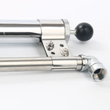 Homebrew Beer Party Pump With D Type Keg Coupler Stainless Steel Tap and Screw Barrel Coupler Keg Party Pump Bar Accessories