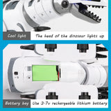 RC Intelligent Dinosaur Model Electric Remote Control Robot Mechanical War Dragon With Music&Light Functions Children Hobby Toys