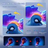 Electric Neck Shoulder Stretcher Neck Pain Relaxer Cervical Traction Device Pillow for Pain Relief Cervical Spine Alignment
