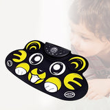 Electronic Drum Set - 9 Pad Flexible Roll Up Drum Kit Practice Pad with Foot Ped N58B