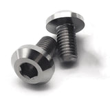 Dropship-4Pcs M6 Titanium Screw for Bike Motorcycle Disc Brake Hex Socket Fasteners Modification Screws M6X15mm