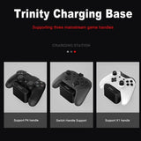 3 in 1 USB Controller Charger Dock Charging Base Game Handle Charger for NS Pro PS4 Xbox One Controller Game Machine Accessories
