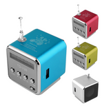 USB Portable Speakers With Fm Radio Digital Support ForMicro SD Card Subwoofer For PC Laptop ForTD-V26 Mini Radio Receiver With