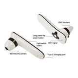 HT-BW37 Diagnosis Hair Analyzer Wireless 50X 200X Magnification Hair Follicle Detector for Home Beauty Salon