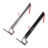 Portable Tent Hammer for Outdoor Hiking Stake Remover Lightweight Rust-proof