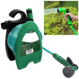Car Wash Easy Storage Reel Spray Set Yard With Nozzle Irrigation System Home Garden Pipe 10 Meter Watering Hose Wall Hanging