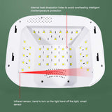 84W 42pcs Leds Nail Art Manicure Lamp Nail Drying Phototherapy Machine UV LED Nail Lamp Dryers for Toenail Beauty Salon