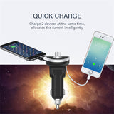 FM Transmitter Bluetooth 5.0 Car Mp3 Player U Disk Car Hands-free USB Phone Charger Car Cigarette Lighter Car Accessories Usb