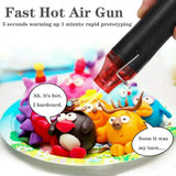 MOYOTEC Home DIY Using Heat Gun Power Phone Repair Tool Hot Air 300W Temperature Gun Plastic DIY Tool