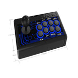 Wired 7 in 1 Arcade Fighting Rocker Console Game Controller for Switch / PS4 / PS3 / Xbox / PC / Tp4-1886