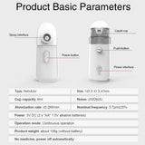 Atomizer Rechargeable Medical Portable Nebulizer Inhaler Nebulizer For Kids Adult Mini Atomizer Health Care Nebulizador