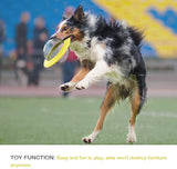 Multifunctional IQ Interactive pet Supplies bite Resistant Dog Toy Flying Saucer Puzzle Slow Feeder Food Distribution Ball