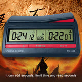 Advanced Chess Digital Timer Chess Clock Count Up Down Board Game Clock PS-1688