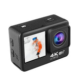 Action Camera 4K 60FPS 24MP 2.0 Touch LCD EIS Dual Screen WiFi Waterproof Remote Control 4X Zoom Helmet Sport Video Recorder