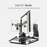 New Anet A8 Plus 3D Printer Kit Big Size 300*300*350mm High Precision Metal Desktop 3D Printer DIY Impresora Support TPU