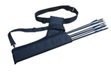 Three tube arrow pot quiver double strap can be shoulder back waist archery arrow archery archery accessories bow and arrow bag
