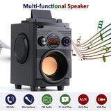 TOPROAD Bluetooth Speaker Portable 20W Big Power Wireless Stereo Subwoofer Bass Party Speakers Sound Box Support FM Radio AUX
