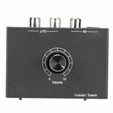192KHz DAC Converter Digital Optical Coaxial to Analog Stereo Left Right RCA 3.5mm Jack Adapter for DVD Player for PS3 for PS4